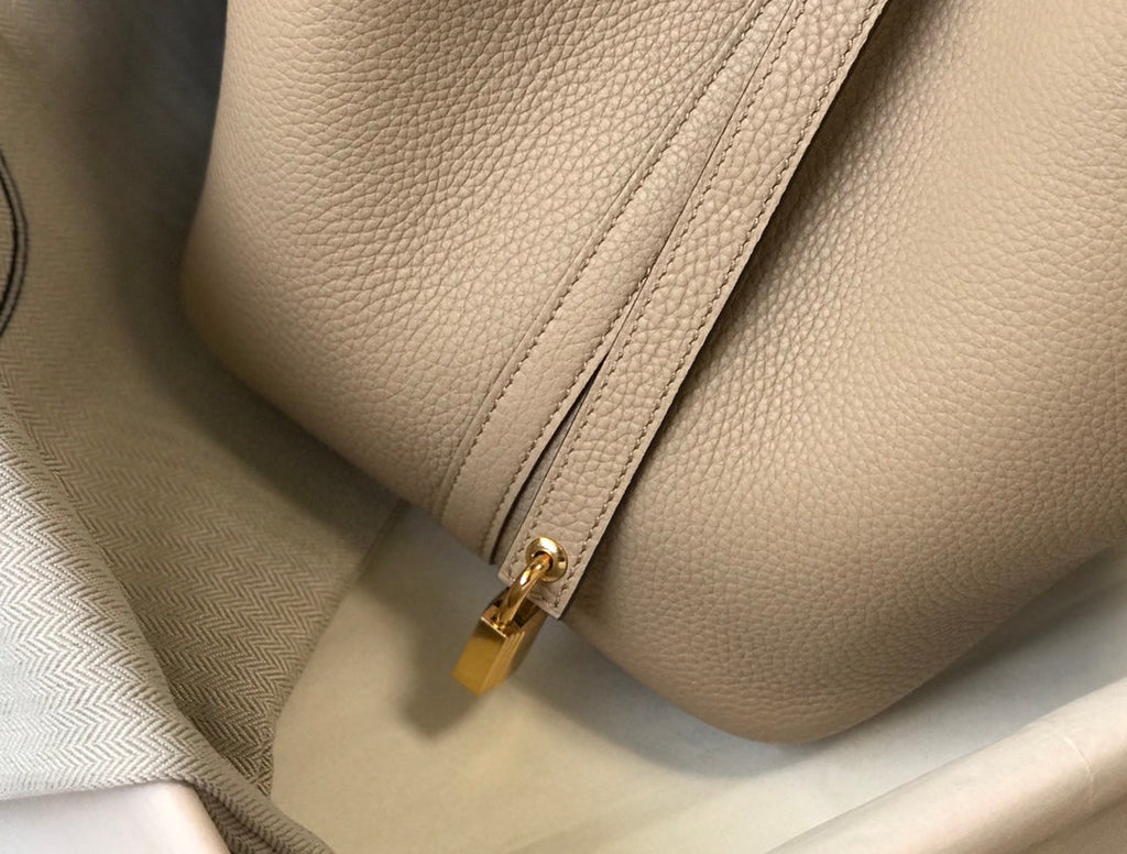 PICOTIN LOCK 18 LIGHT BEIGE TOGO GHW