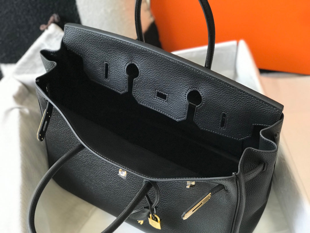 HM バーキン 35cm ブラック トゴレザー ゴールド金具