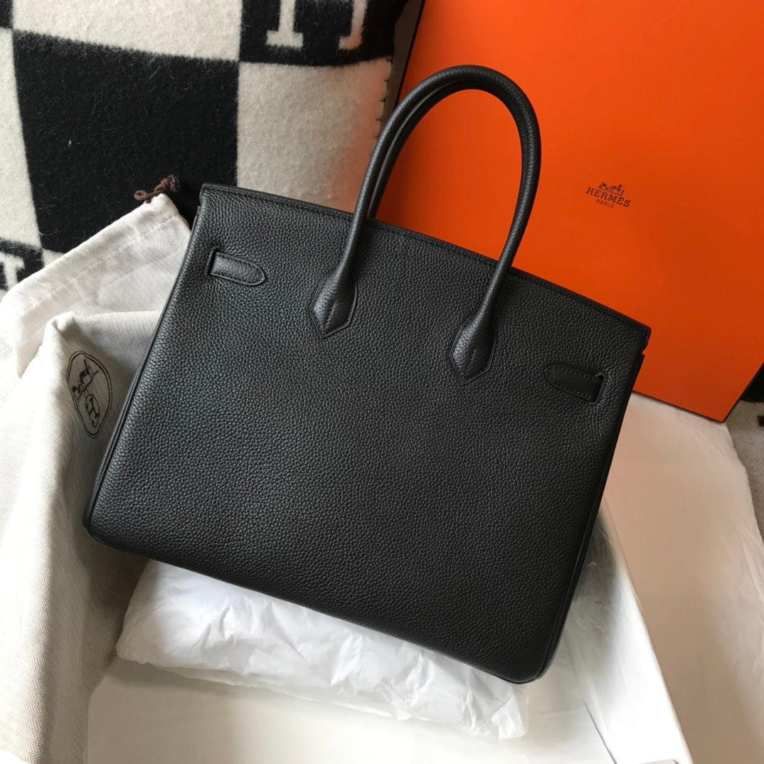 HM バーキン 35cm ブラック トゴレザー ゴールド金具