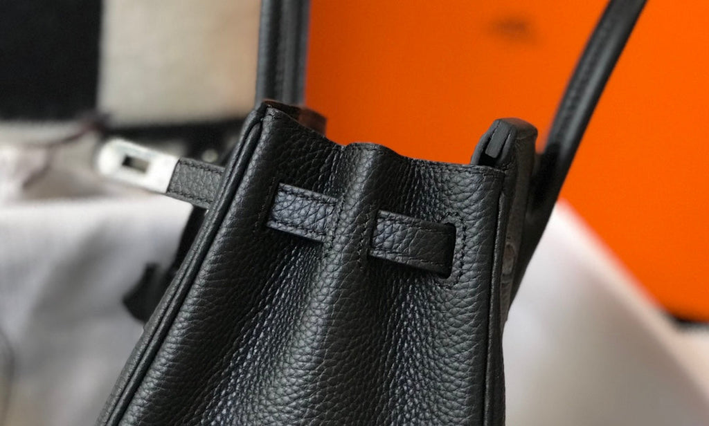 HM BIRKIN 30CM CUIR TOGO NOIR QUINCAILLERIE DORÉ