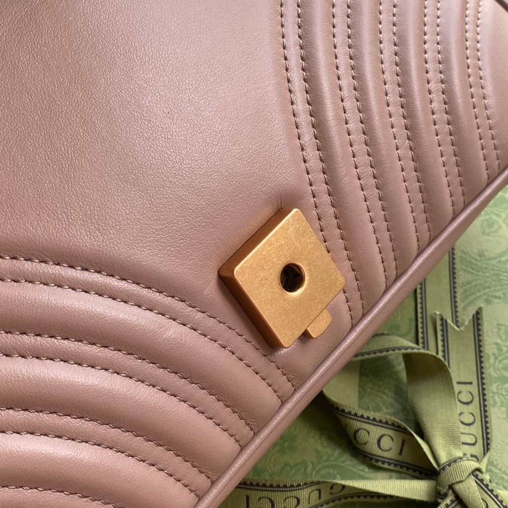 GG MARMONT 26CM CUIR DE VEAU BEIGE QUINCAILLERIE DORÉ