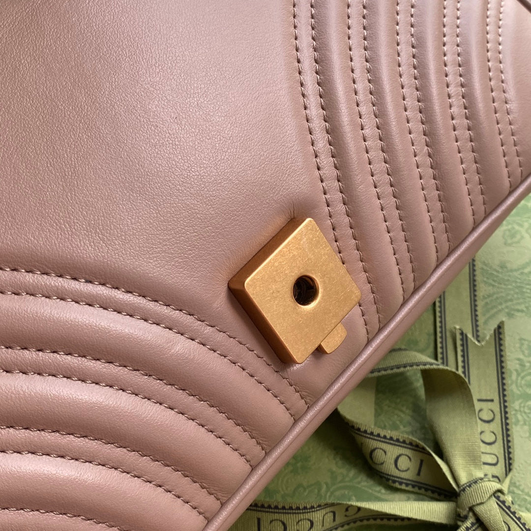GG MARMONT 26CM CUIR DE VEAU BEIGE QUINCAILLERIE DORÉ