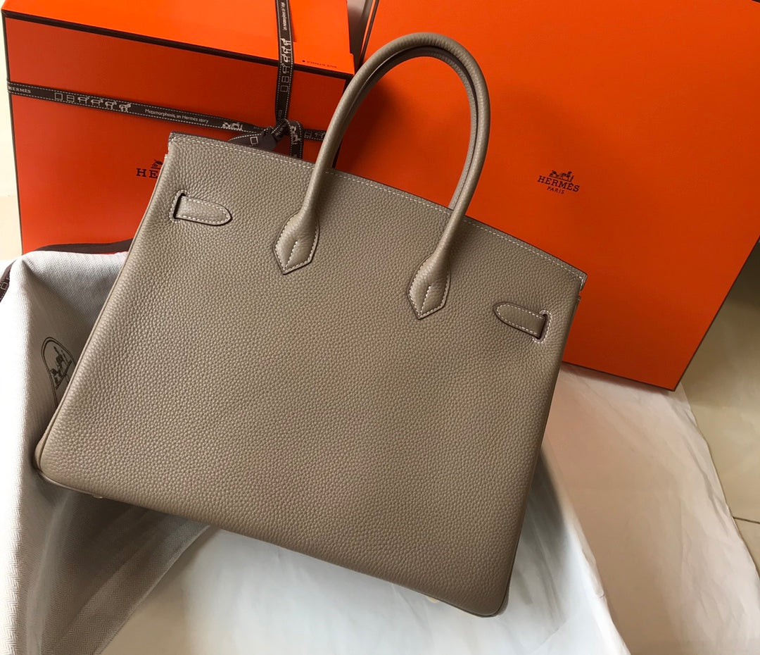 HM バーキン 35cm ブラウン トゴレザー ゴールド金具