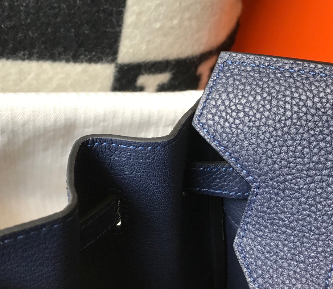 HM バーキン 35cm ネイビー トゴレザー ゴールド金具
