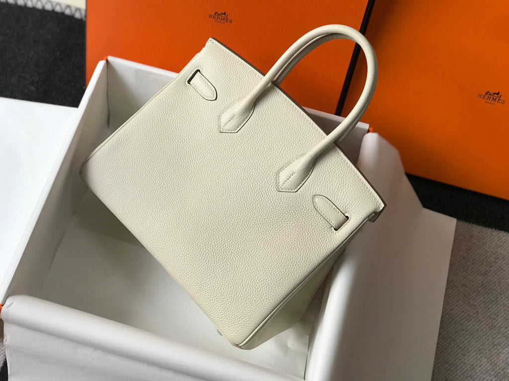 SAC HM BIRKIN 35 CM IVOIRE TOGO QUINCAILLERIE OR