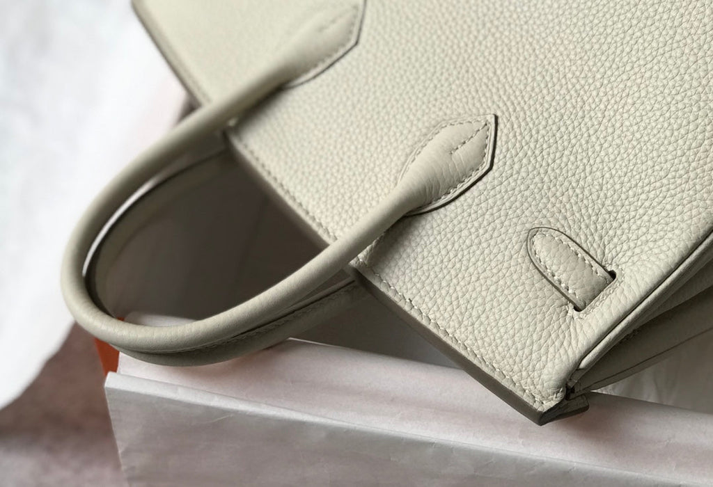 SAC HM BIRKIN 35 CM IVOIRE TOGO QUINCAILLERIE OR