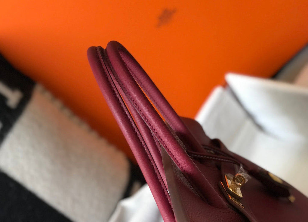 HM バーキン 35cm バーガンディ トゴレザー ゴールド金具