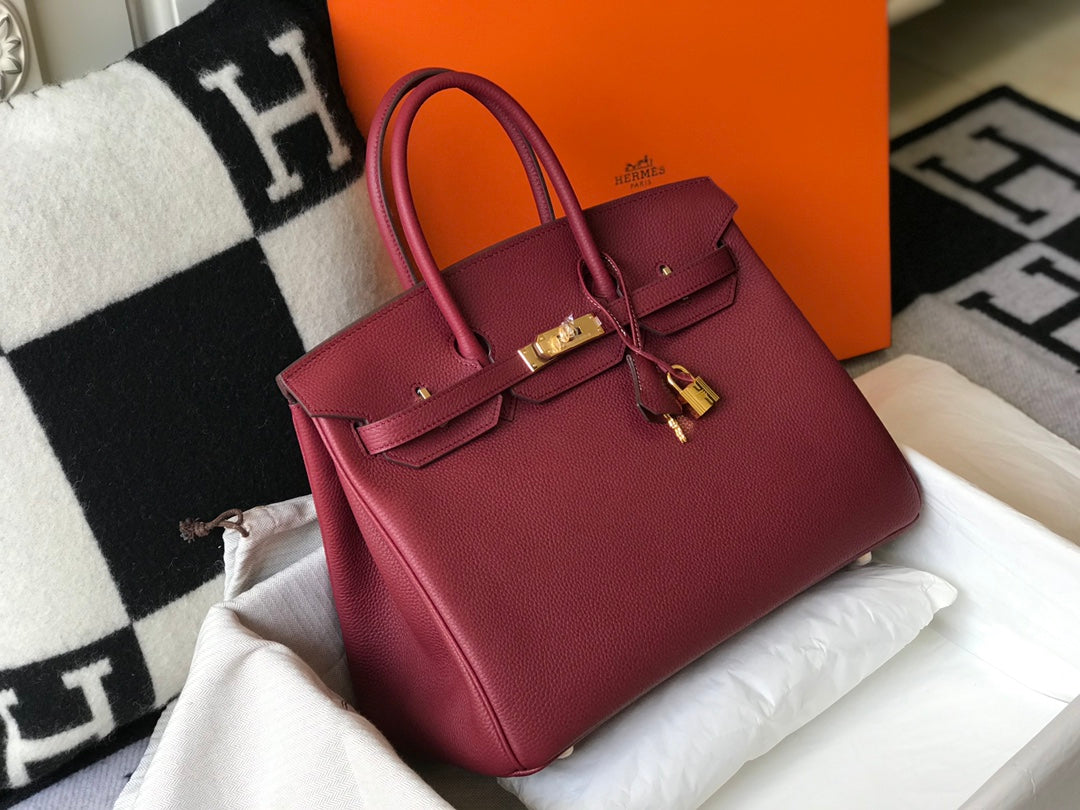 HM バーキン 35cm バッグジャム トゴ ゴールド金具