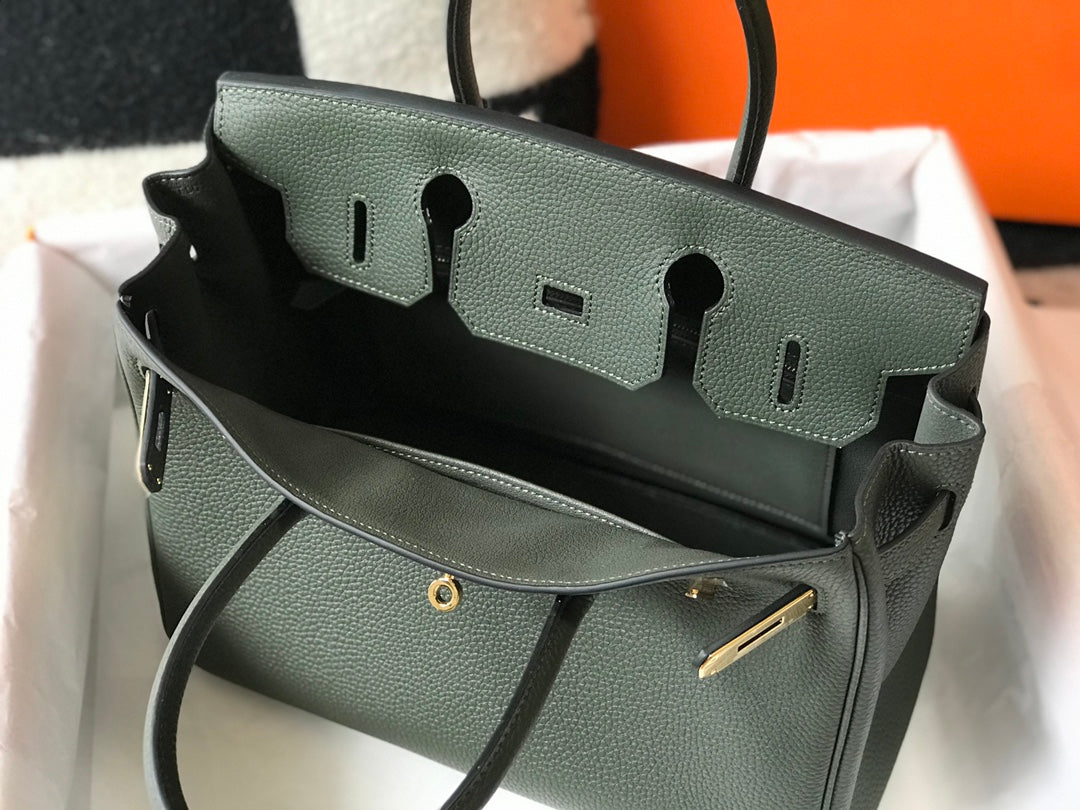 HM バーキン 35cm パイン トゴレザー ゴールド金具