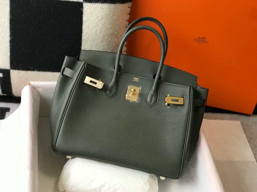 HM バーキン 35cm パイン トゴレザー ゴールド金具