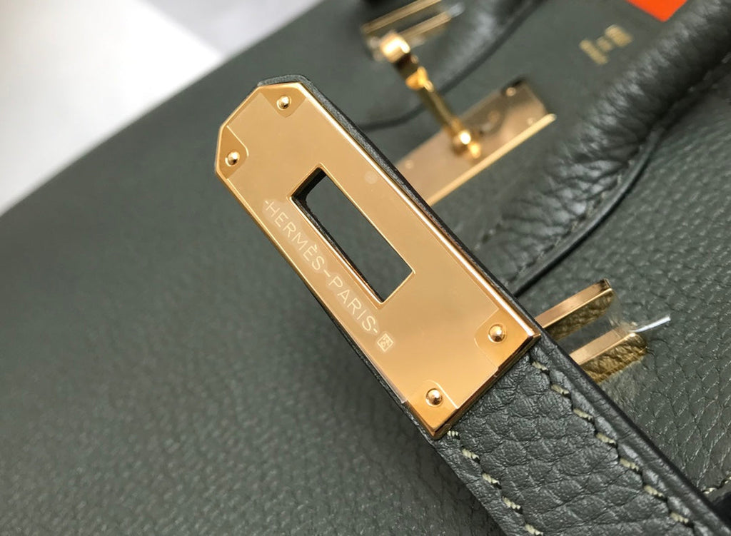 HM バーキン 35cm パイン トゴレザー ゴールド金具