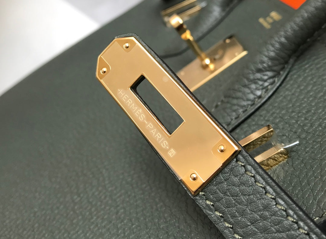 HM バーキン 35cm パイン トゴレザー ゴールド金具