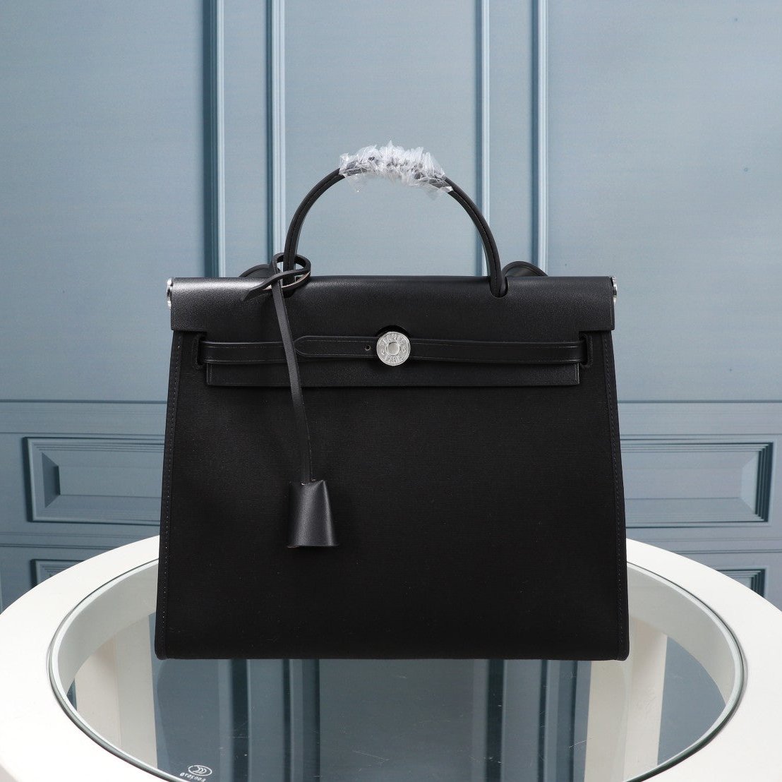 HM HERBAG ZIP 31 TOILE NOIRE
