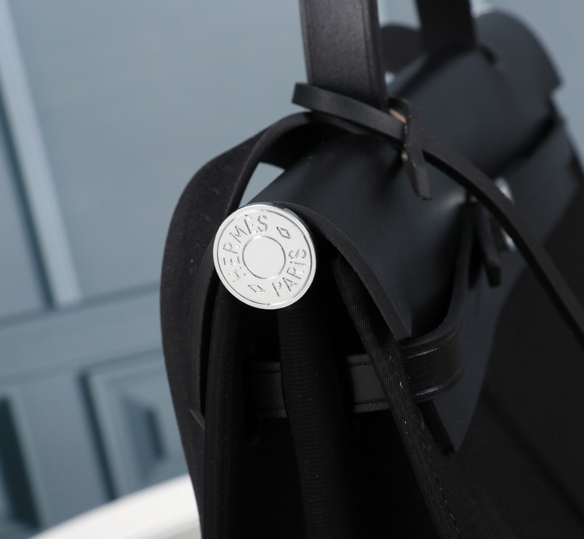 HM HERBAG ZIP 31 TOILE NOIRE
