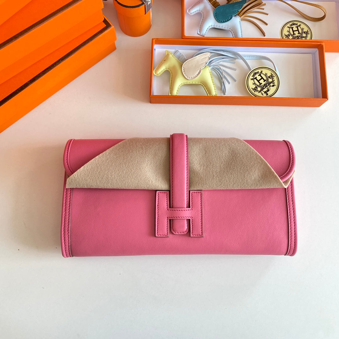 HM JIGE 29 CUIR DE VEAU SWIFT ROSE SAUMON 229029