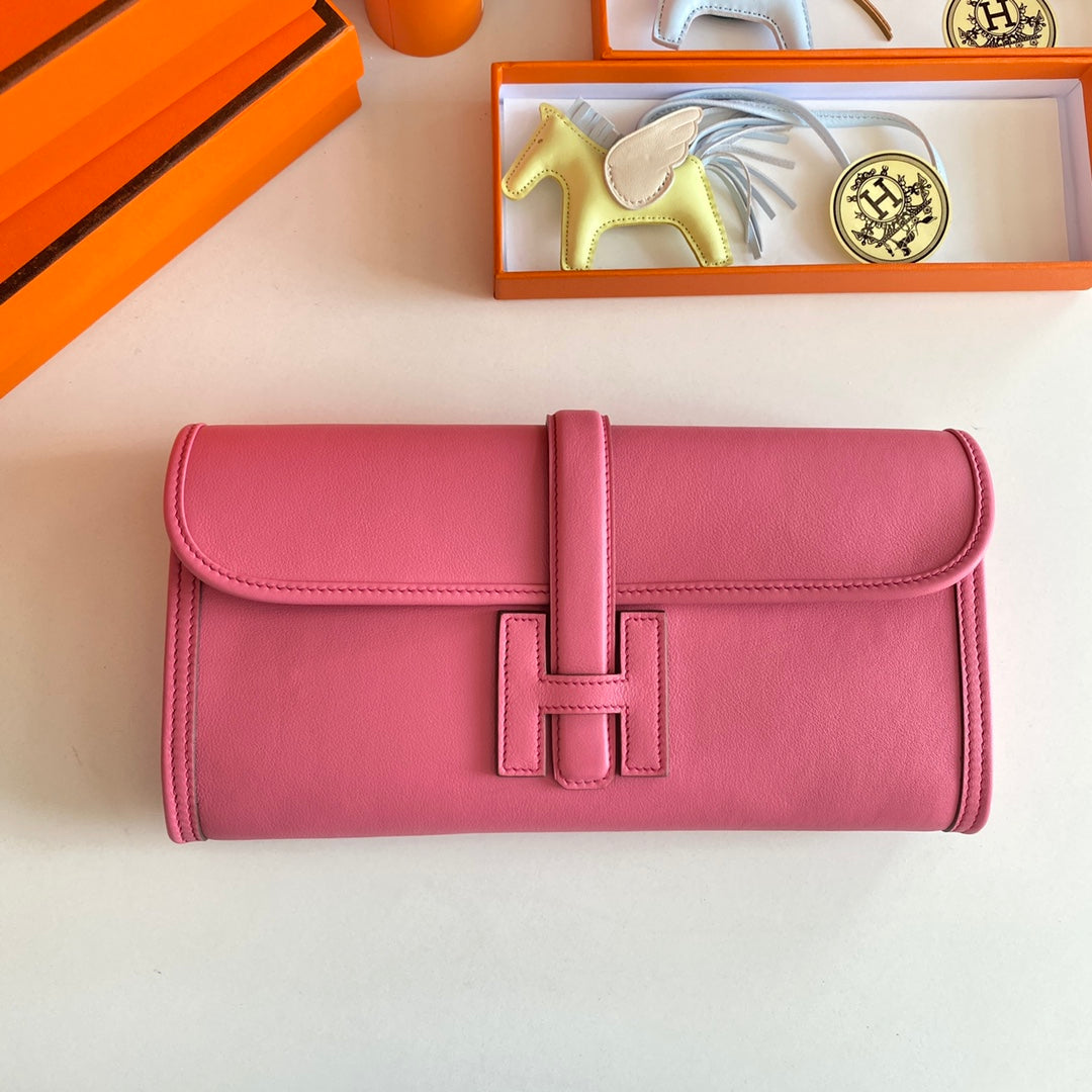 HM JIGE 29 CUIR DE VEAU SWIFT ROSE SAUMON 229029