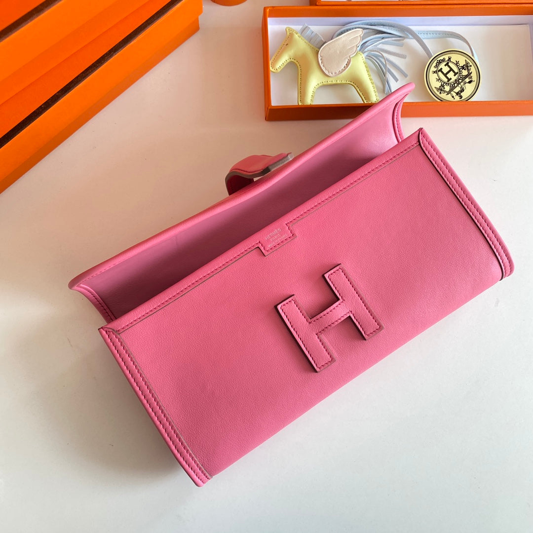 HM JIGE 29 CUIR DE VEAU SWIFT ROSE SAUMON 229029