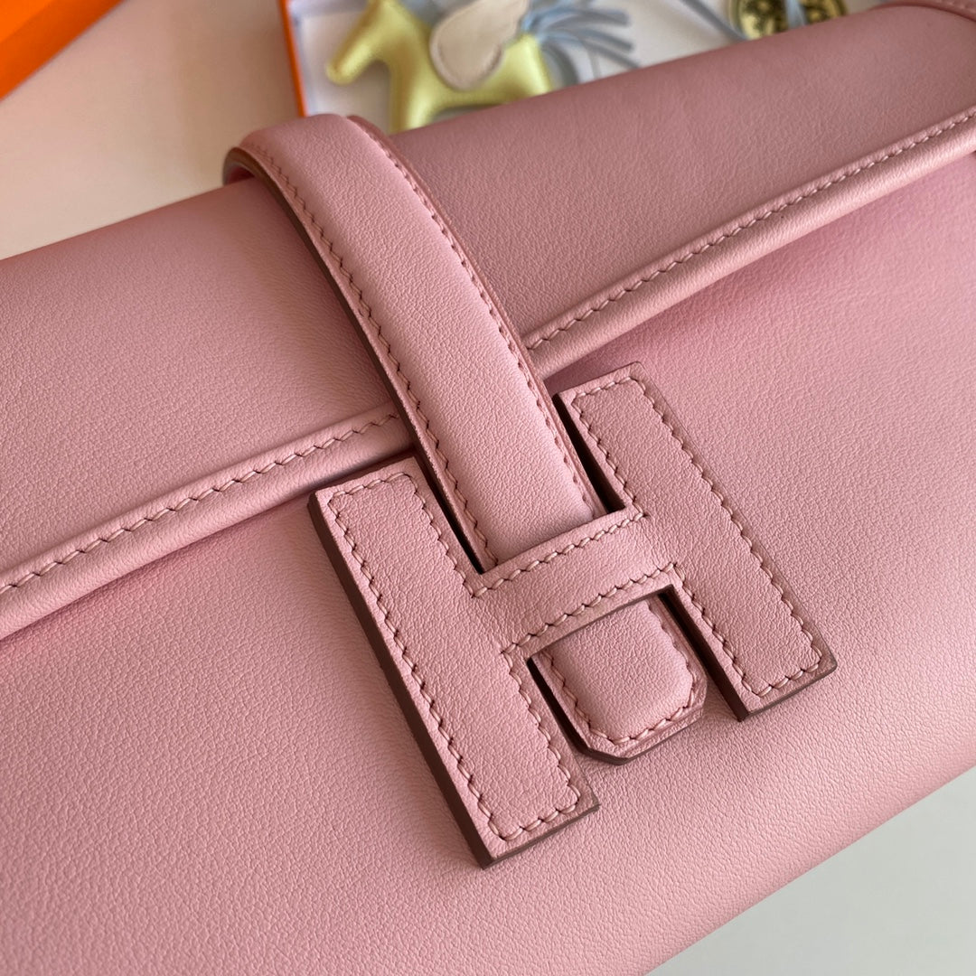 HM JIGE 29 CUIR DE VEAU SWIFT ROSE CLAIR 229028
