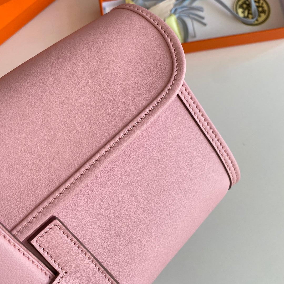HM JIGE 29 CUIR DE VEAU SWIFT ROSE CLAIR 229028