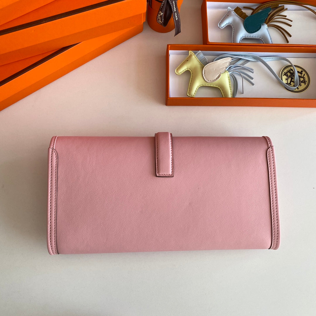 HM JIGE 29 CUIR DE VEAU SWIFT ROSE CLAIR 229028