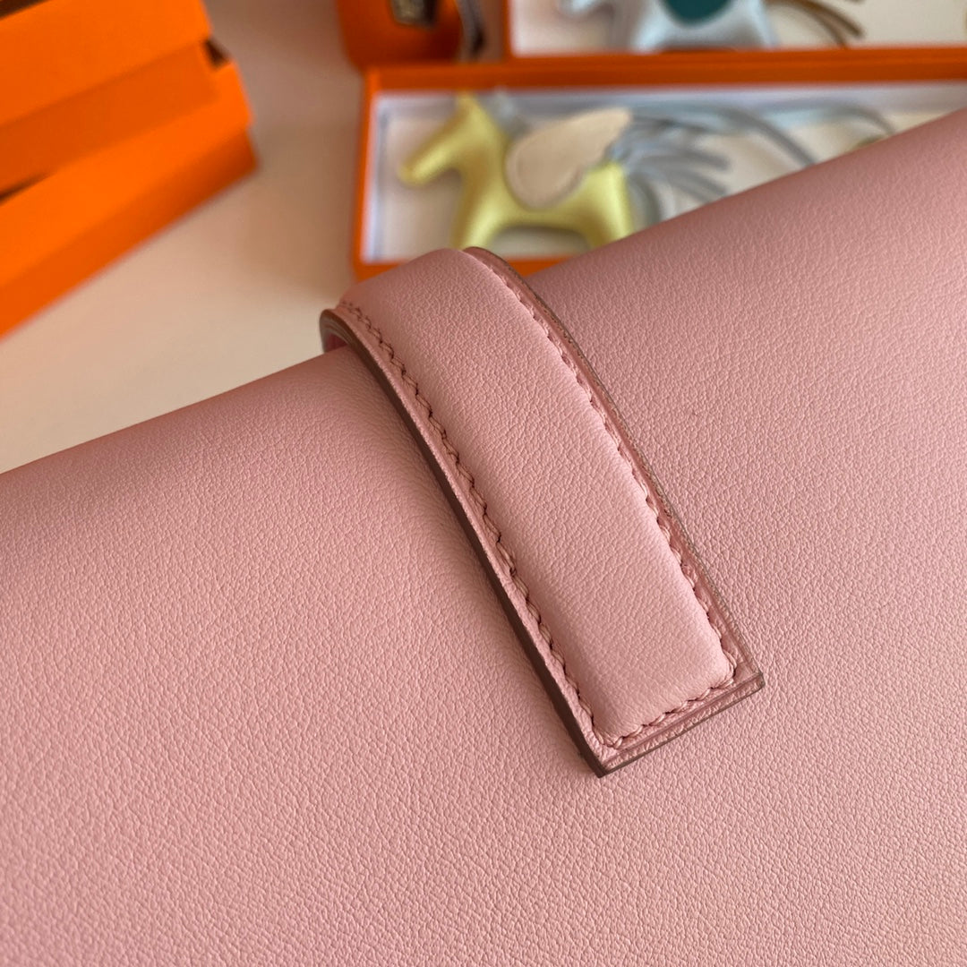 HM JIGE 29 CUIR DE VEAU SWIFT ROSE CLAIR 229028