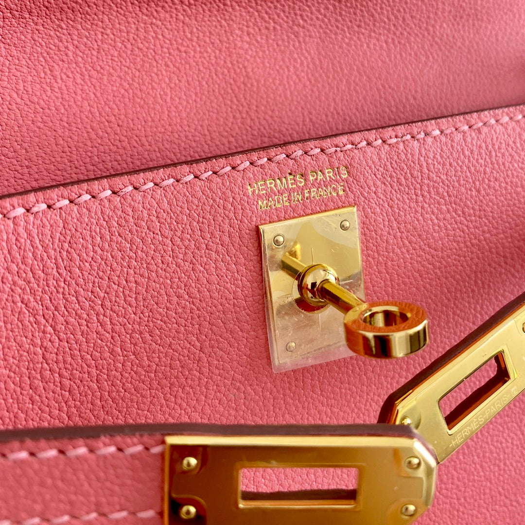 KELLY DANSE II 22CM CUIR ROSE EVERCOLOR GHW