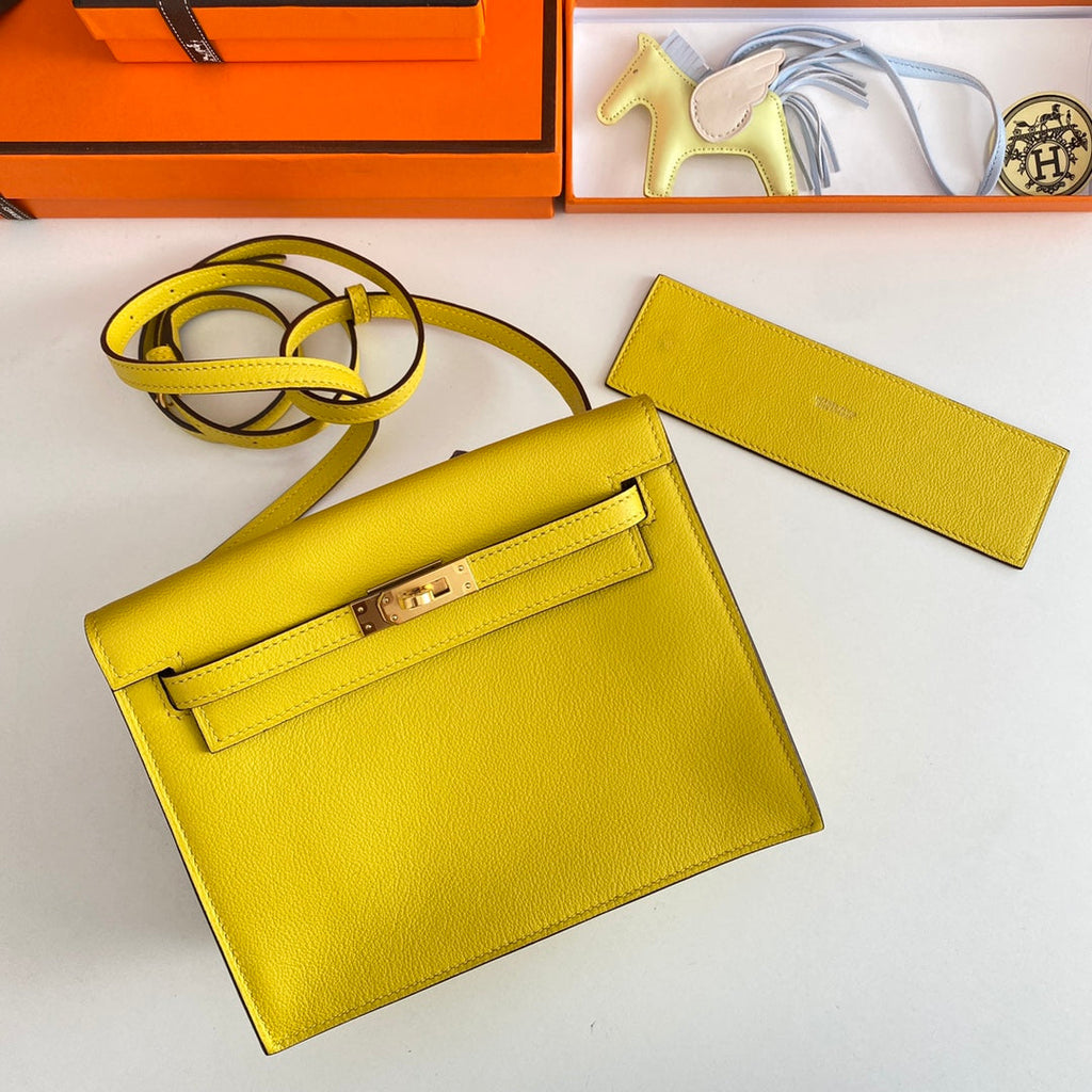 KELLY DANSE II 22CM CUIR JAUNE EVERCOLOR GHW