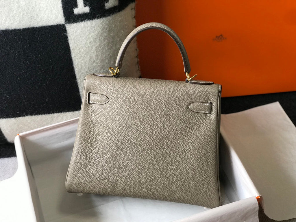 HM ケリー 32cm デザートトープ トーゴレザー ゴールド金具
