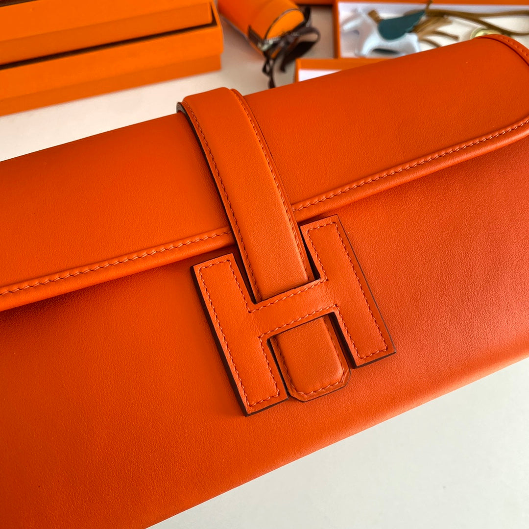HM JIGE 29 CUIR DE VEAU SWIFT ORANGE 229027