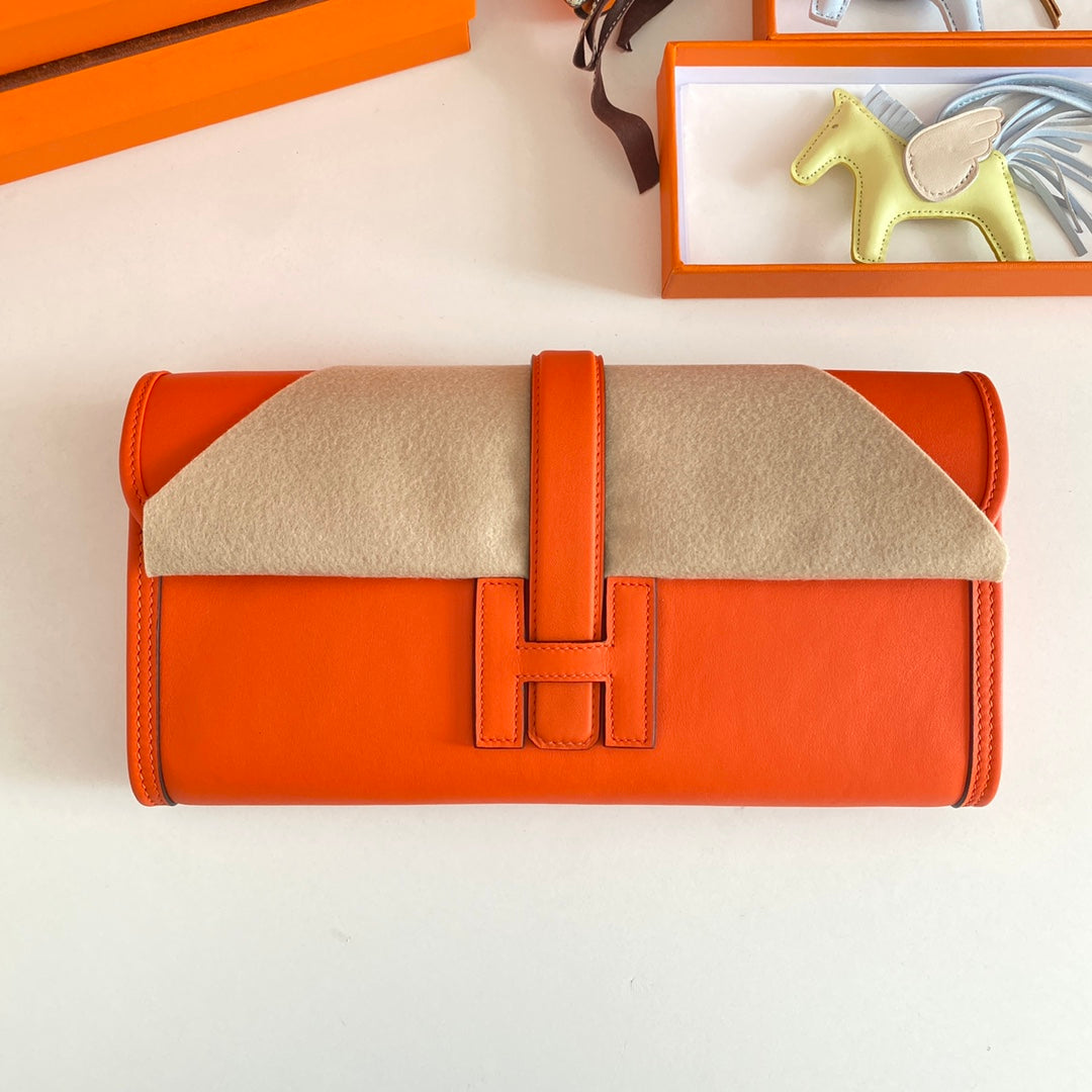 HM JIGE 29 CUIR DE VEAU SWIFT ORANGE 229027