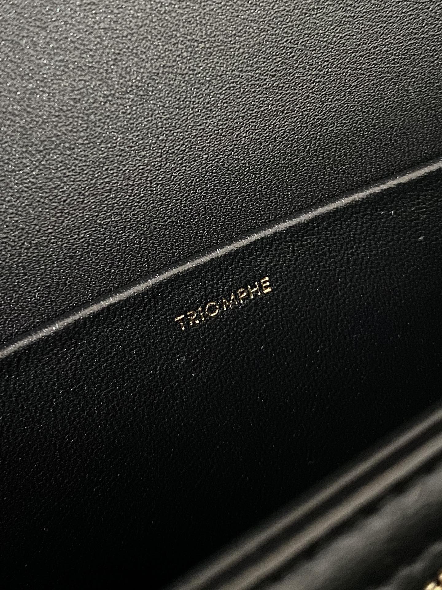 CLASSIQUE TRIOMPHE 22 CUIR DE VEAU TOUT NOIR