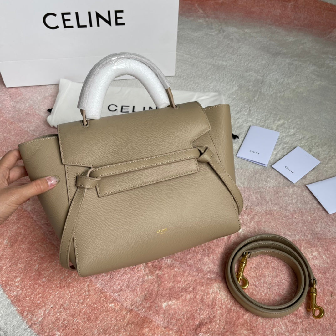 SAC À POISSON 24 CUIR BEIGE CRÈME