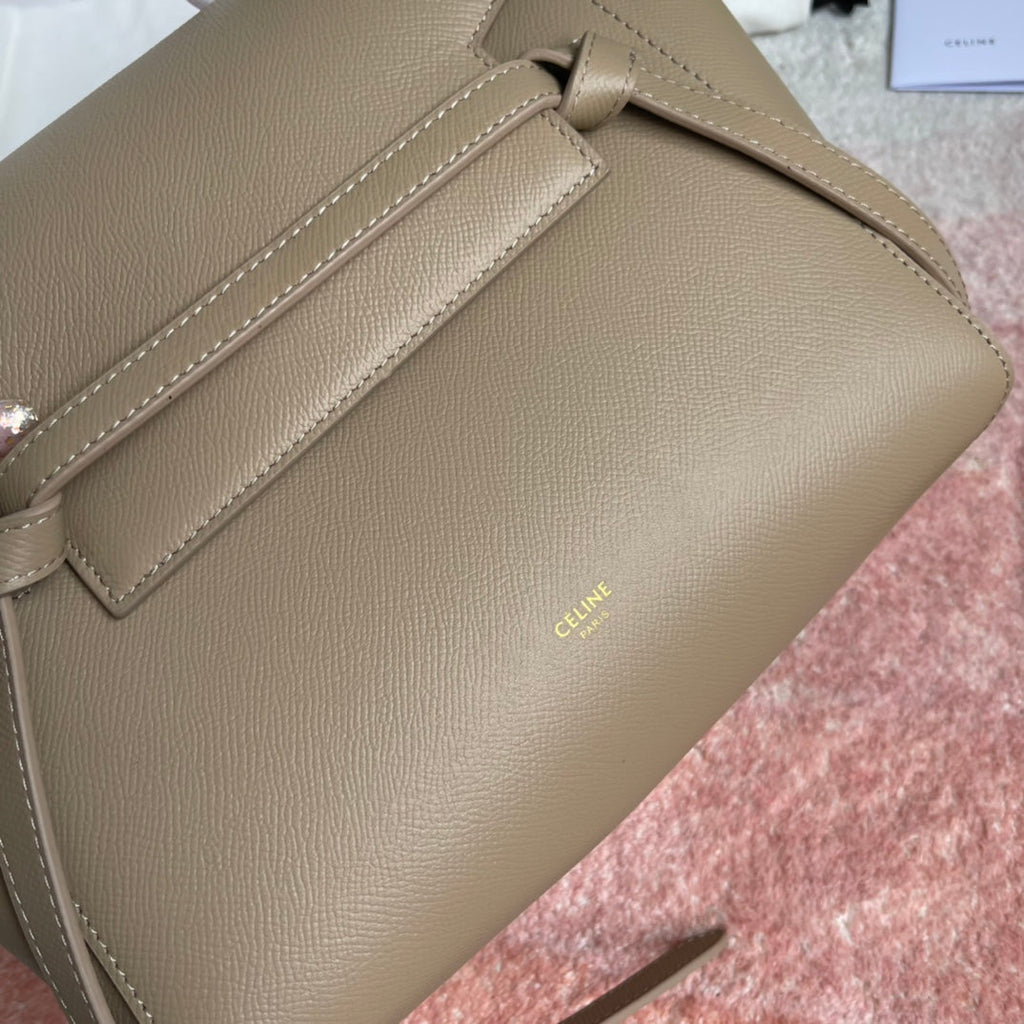 SAC À POISSON 24 CUIR BEIGE CRÈME