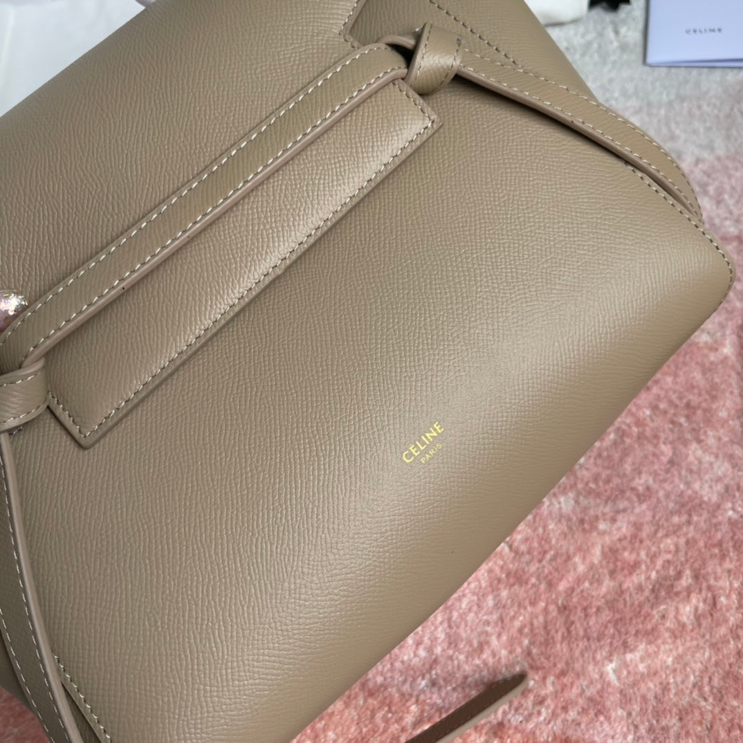 SAC À POISSON 24 CUIR BEIGE CRÈME