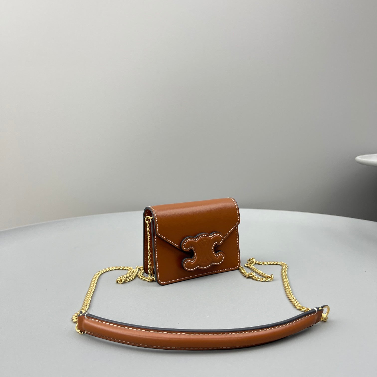 CUIR TRIPHOME 11 CUIR DE VEAU MARRON CANNELLE