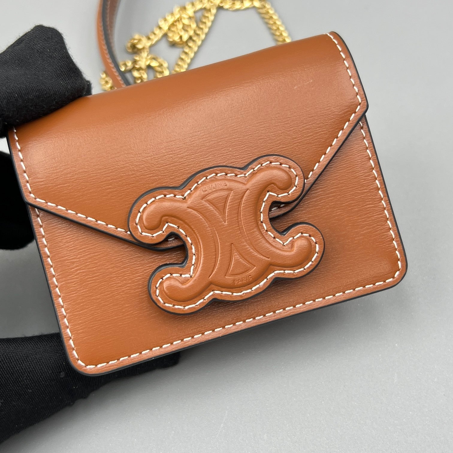 CUIR TRIPHOME 11 CUIR DE VEAU MARRON CANNELLE