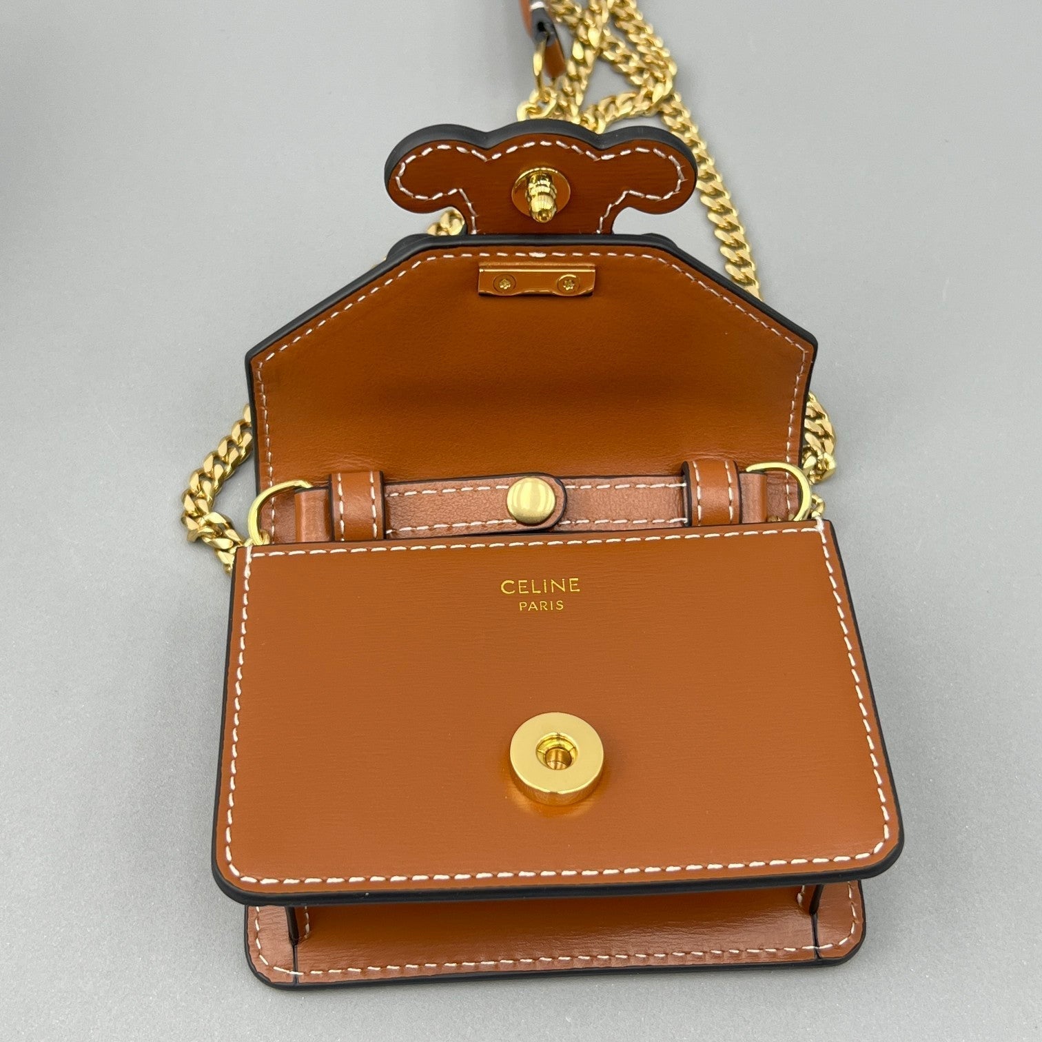 CUIR TRIPHOME 11 CUIR DE VEAU MARRON CANNELLE