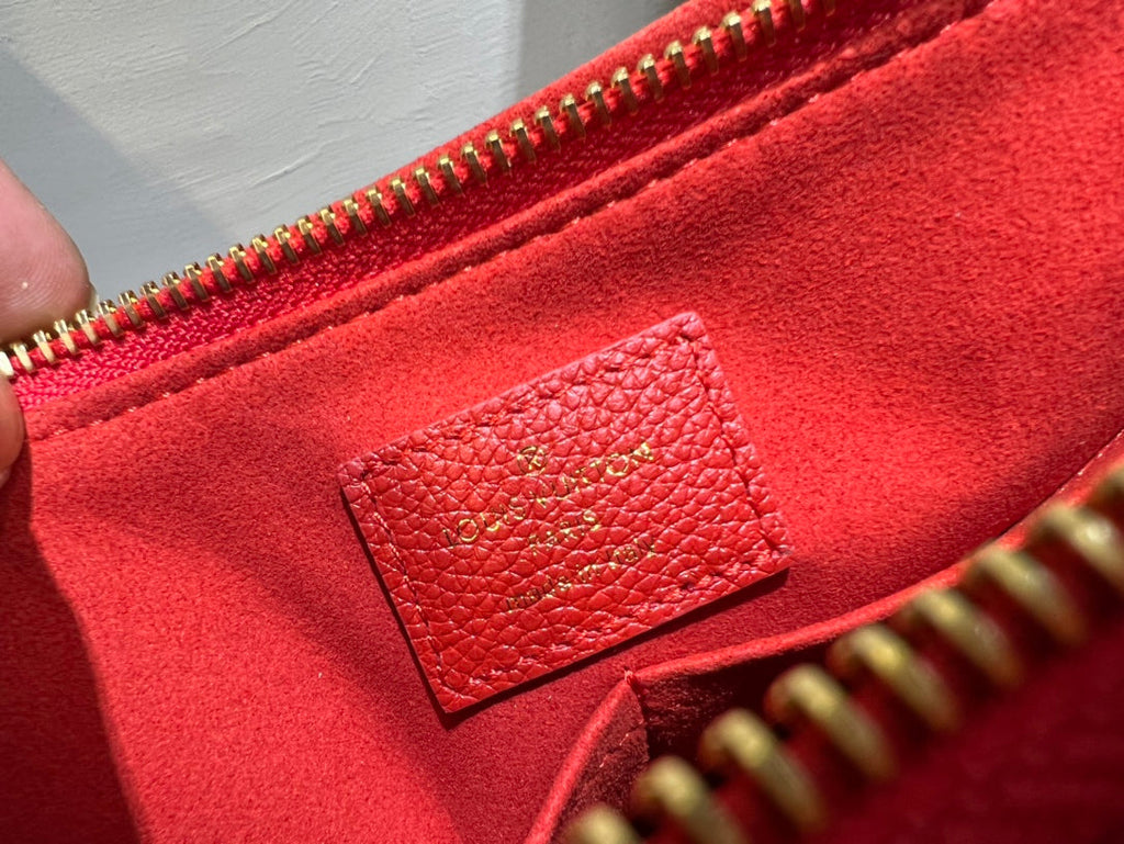 SURENE MM 36CM BROWN RED MONOGRAM CANVAS
