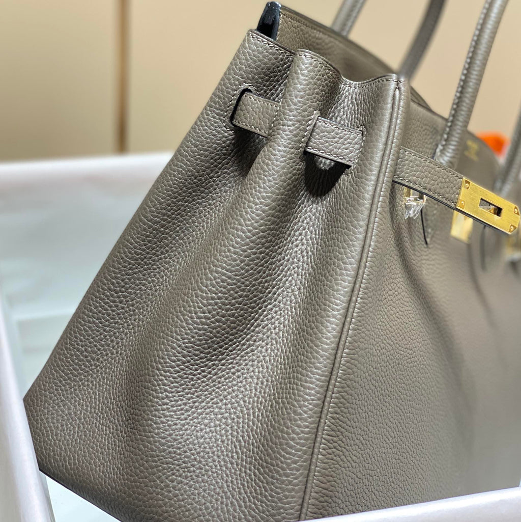 HM バーキン 35cm ダークグレー トゴレザー ゴールド金具