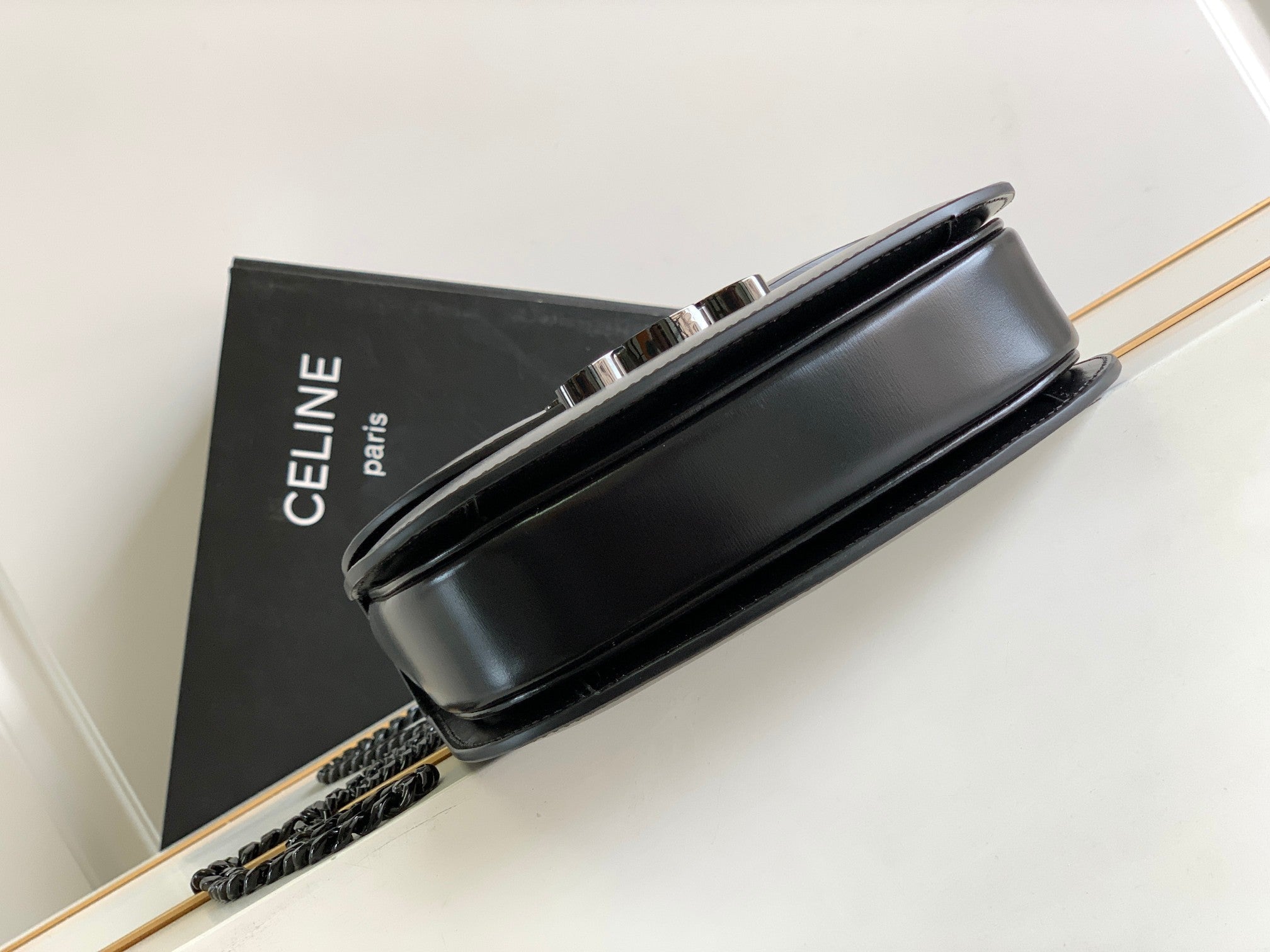 TEEN BESACE TRIOMPHE 18.5 TOUT CUIR DE VEAU NOIR