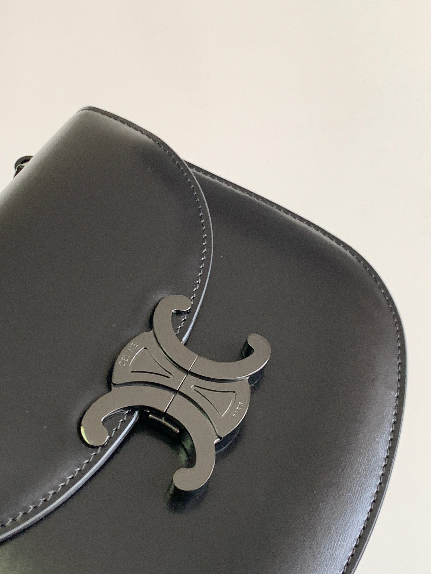 TEEN BESACE TRIOMPHE 18.5 TOUT CUIR DE VEAU NOIR