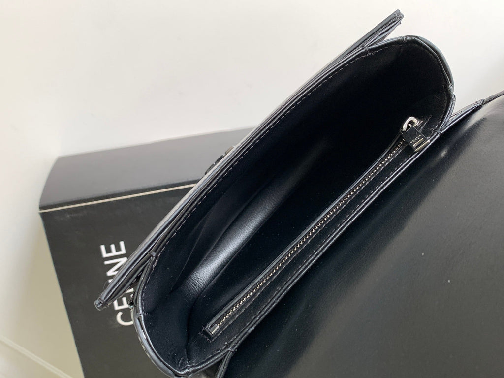 TEEN BESACE TRIOMPHE 18.5 TOUT CUIR DE VEAU NOIR