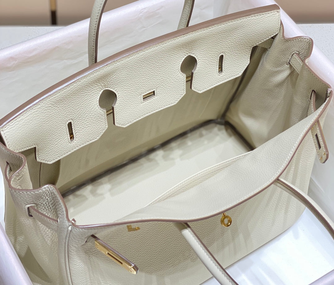 HM バーキン 35cm ホワイト トゴレザー ゴールド金具