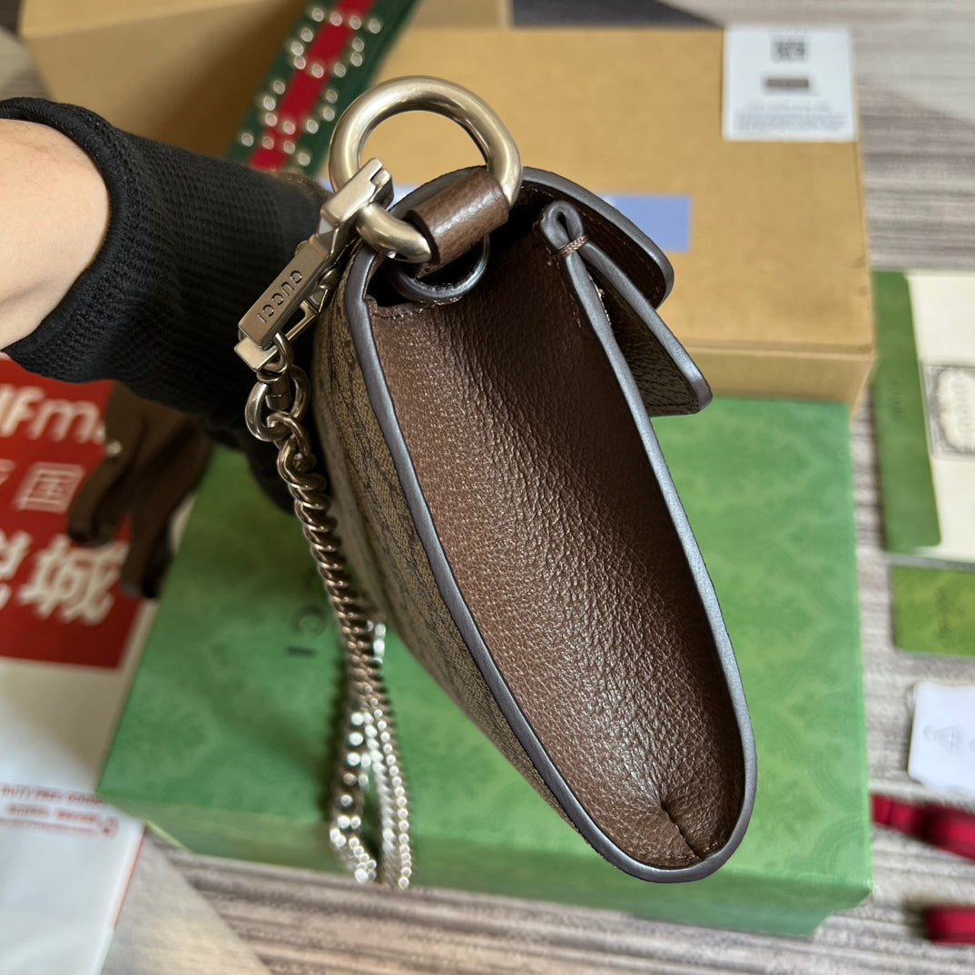 DIONYSUS 25 PETIT SAC EN TOILE GG SUPREME