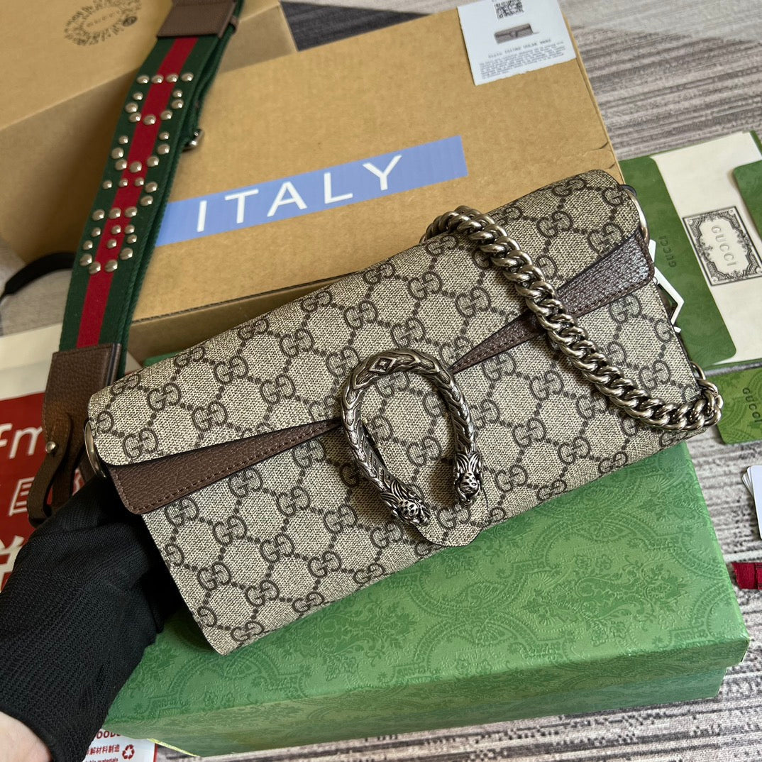 DIONYSUS 25 PETIT SAC EN TOILE GG SUPREME