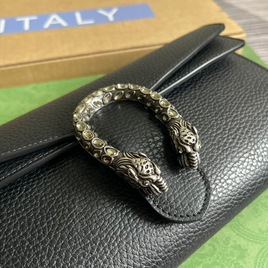 SAC DIONYSUS PETIT 25 EN CUIR DE VEAU NOIR