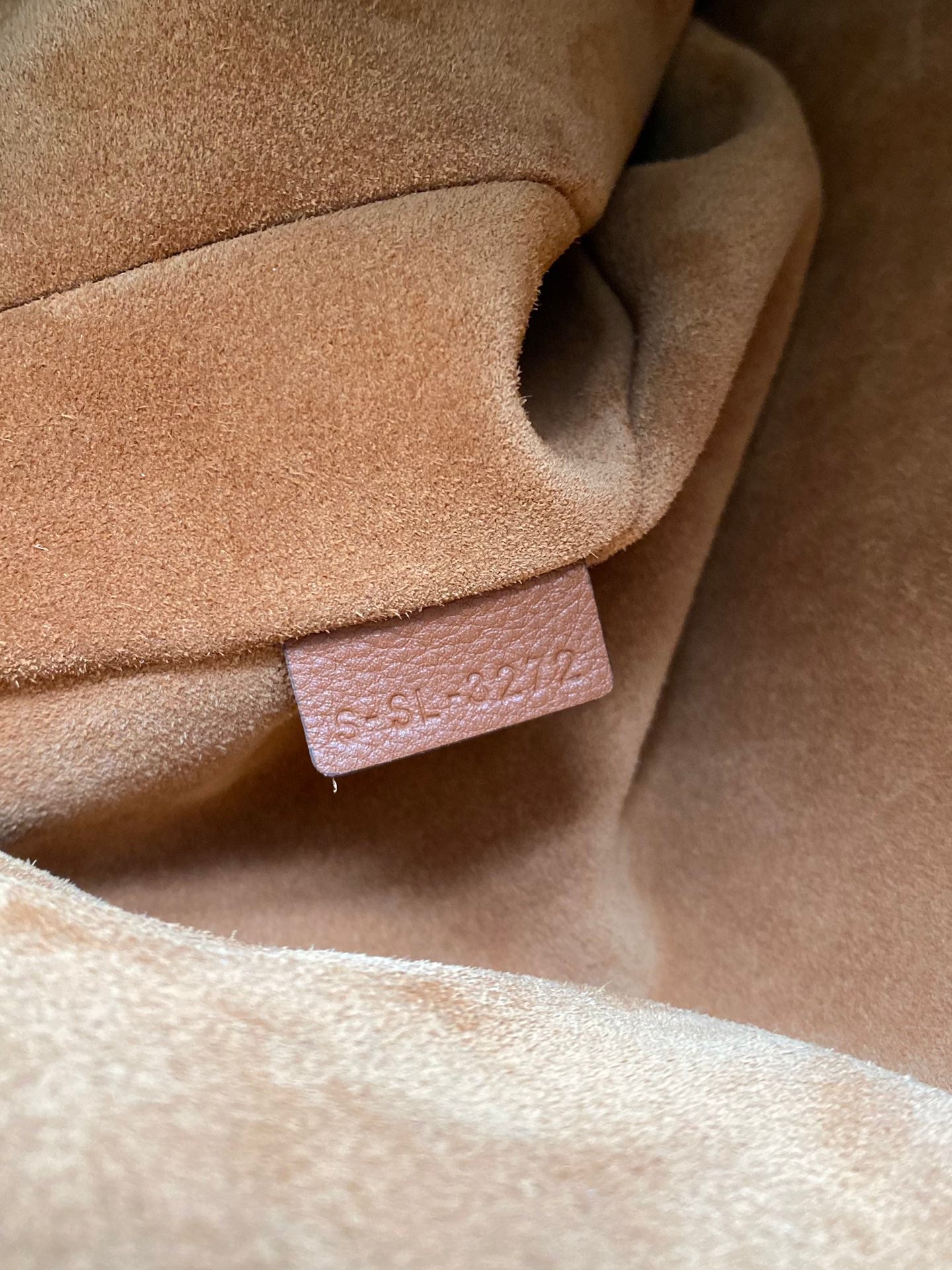 SAC SOUS-BRAS ROMY 43 CUIR DE VEAU ORANGE ROUILLE