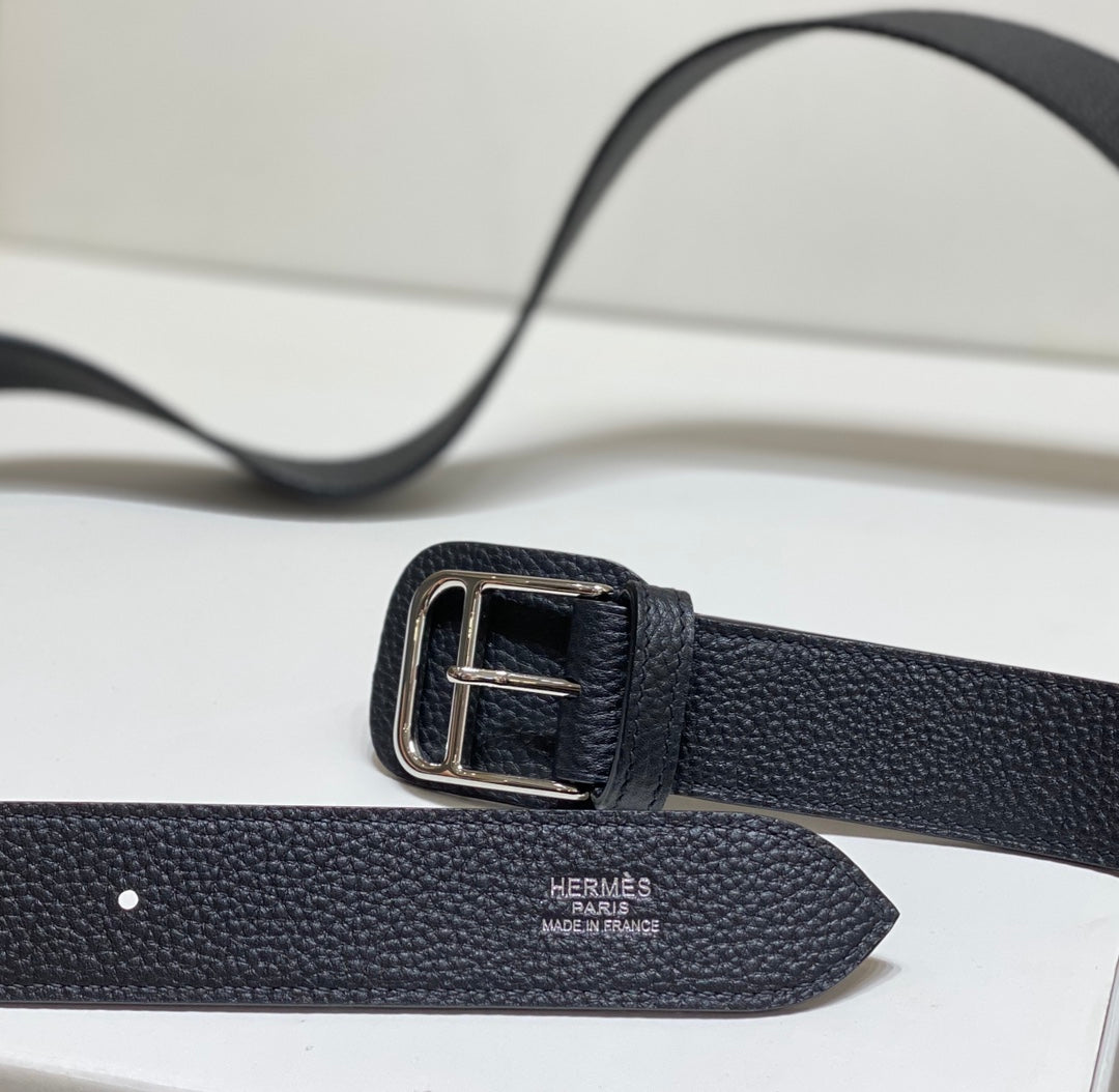 HM STEVEN 30 CUIR TOGO NOIR