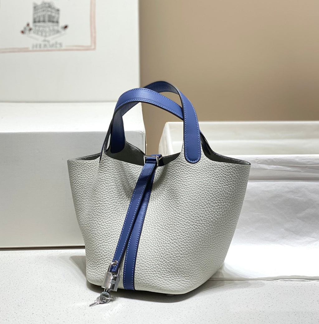 PICOTIN LOCK 18 BLANC BLEU TOGO SHW