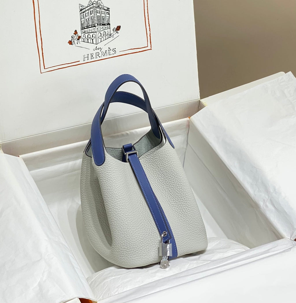 PICOTIN LOCK 18 BLANC BLEU TOGO SHW